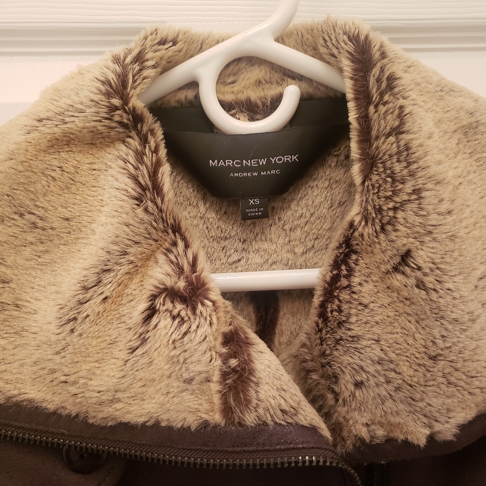 Marc New York Faux Fur Jacket